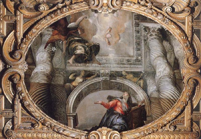 Paolo  Veronese Annunciation Germany oil painting art